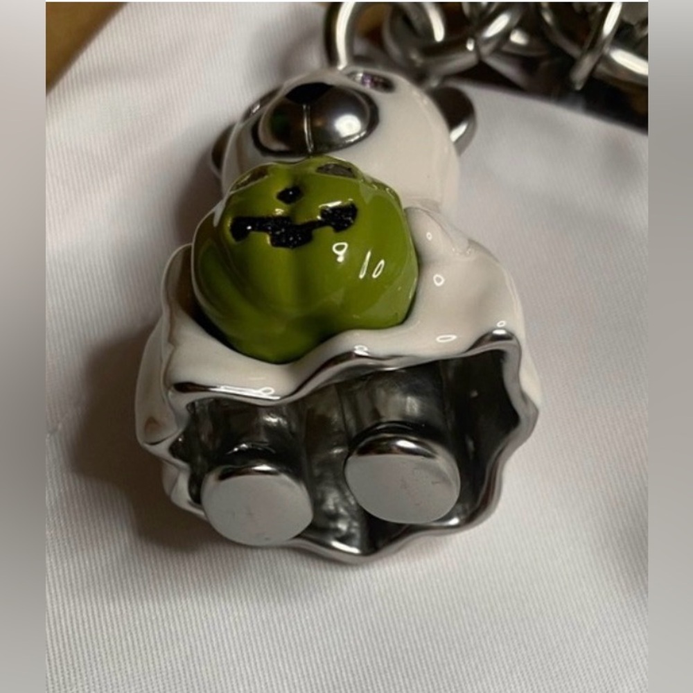 Coach Halloween Ghost Bear Bag Charm - Picture 3 of 3